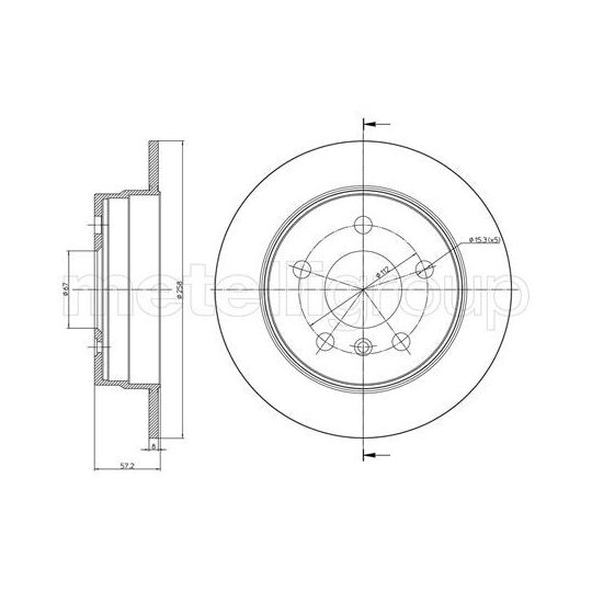 800-833C - Brake Disc 