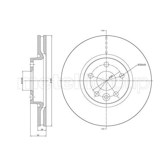 800-896C - Brake Disc 