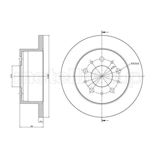 800-952C - Brake Disc 