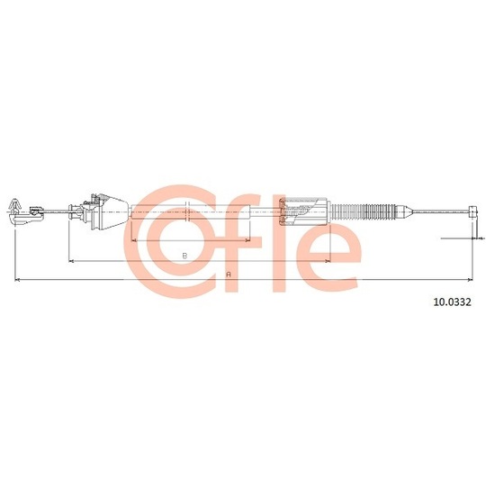 10.0332 - Accelerator Cable 