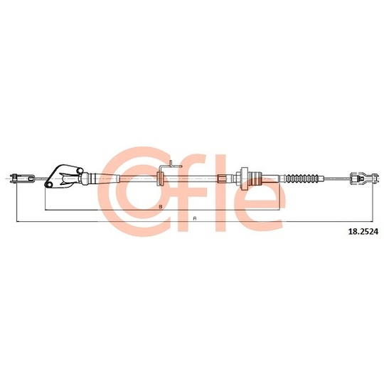 18.2524 - Clutch Cable 