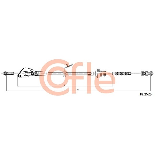 18.2525 - Clutch Cable 