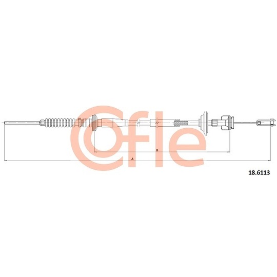 18.6113 - Clutch Cable 