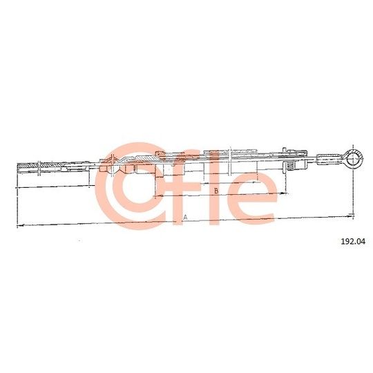 192.04 - Clutch Cable 