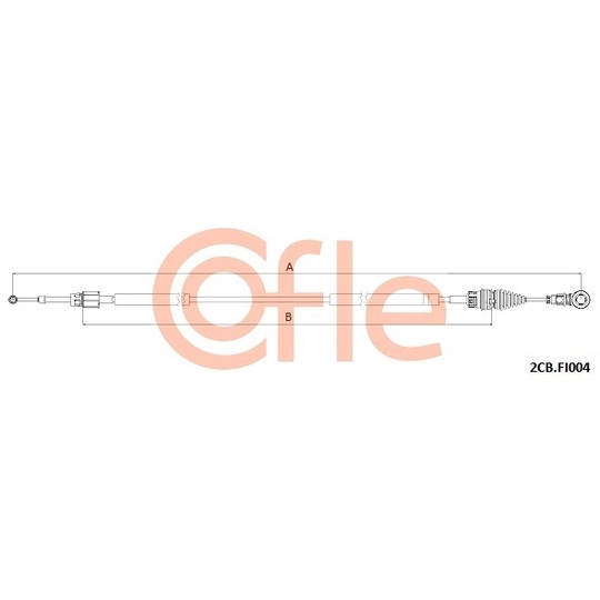 2CB.FI004 - Cable, manual transmission 