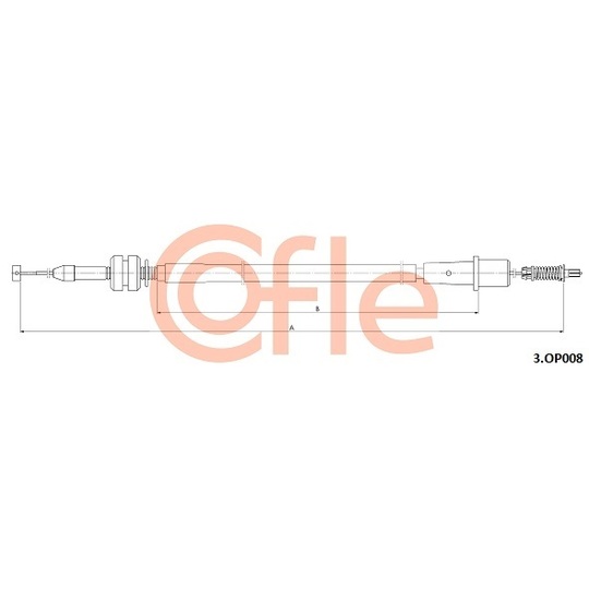 3.OP008 - Accelerator Cable 