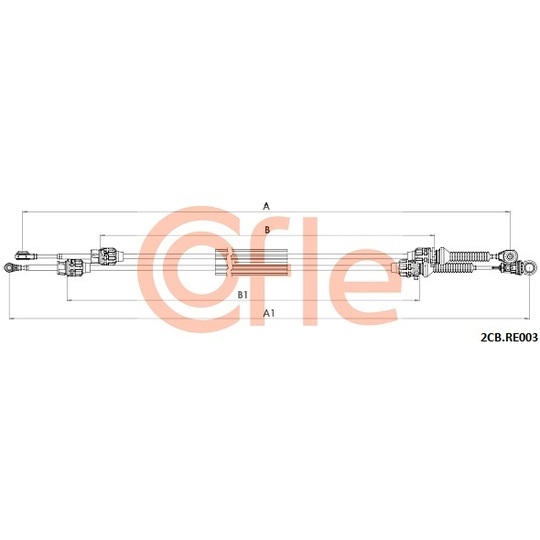 2CB.RE003 - Vajer, manuell transmission 