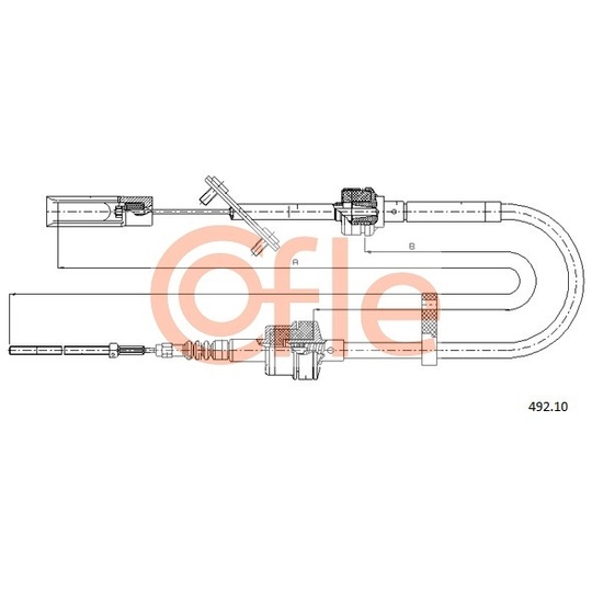 492.10 - Clutch Cable 