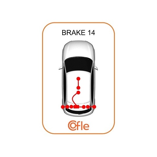 11.5757 - Cable, parking brake 