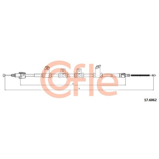 17.6062 - Cable, parking brake 