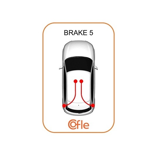 1.CT001 - Cable, parking brake 