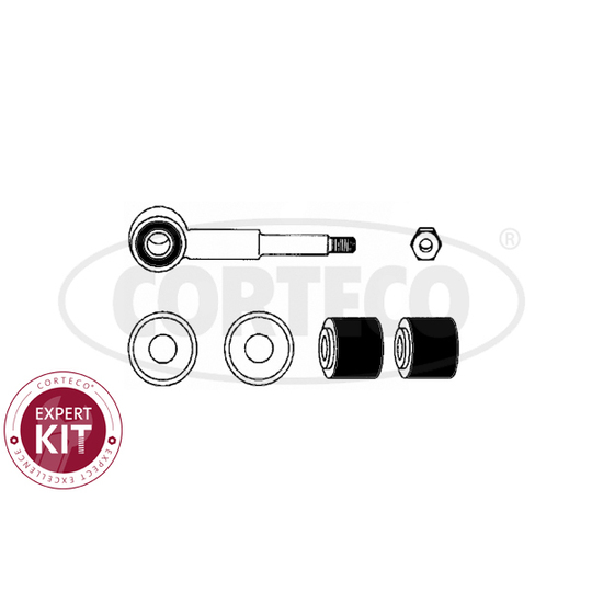 49400134 - Repair Kit, stabilizer coupling rod 