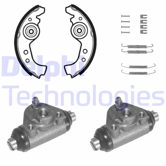 695 - Brake Shoe Set 