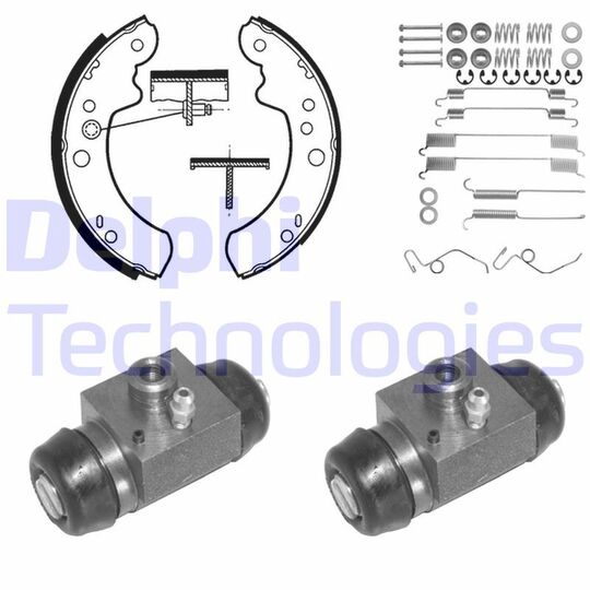 799 - Brake Shoe Set 