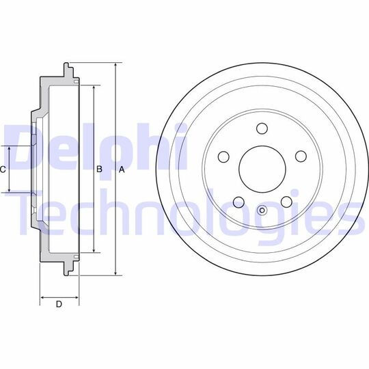 BF561 - Brake Drum 