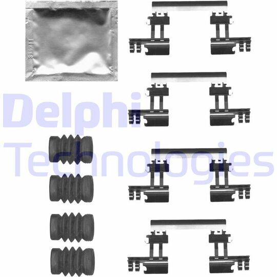 LX0679 - Accessory Kit, disc brake pad 