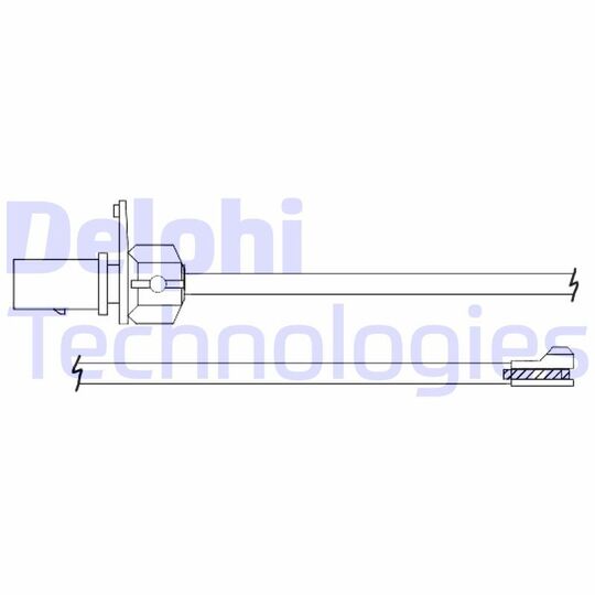 LZ0288 - Warning Contact, brake pad wear 