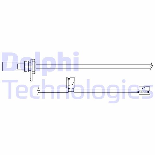 LZ0305 - Warning Contact, brake pad wear 