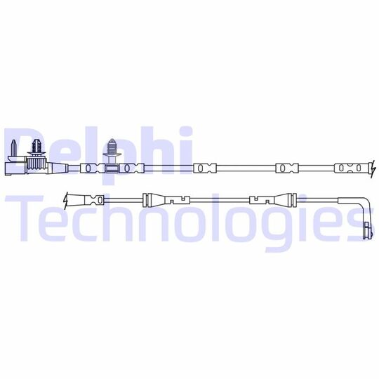 LZ0314 - Warning Contact, brake pad wear 