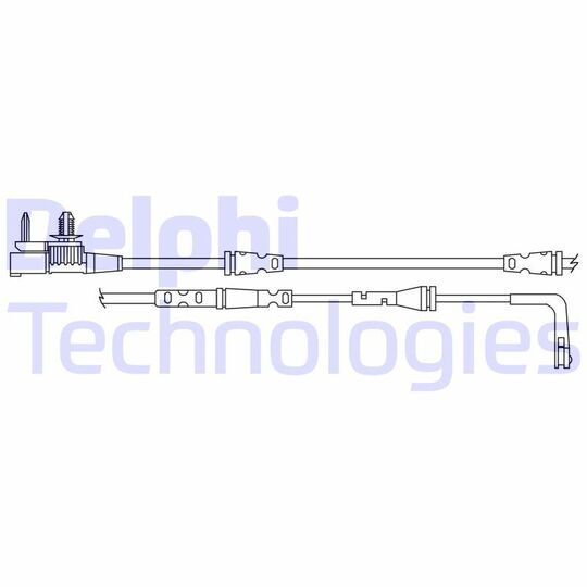 LZ0313 - Warning Contact, brake pad wear 