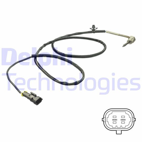 TS30163 - Sensor, exhaust gas temperature 