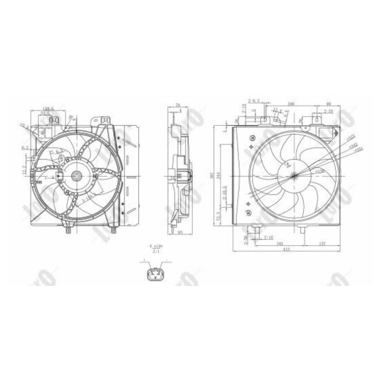 009-014-0007 - Ventilaator,mootorijahutus 