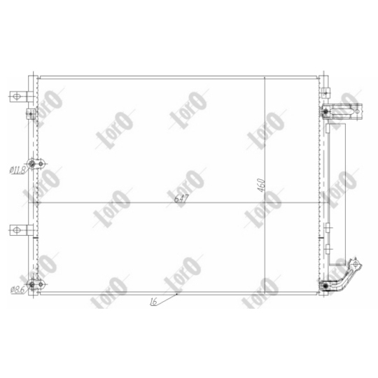 023-016-0014 - Condenser, air conditioning 