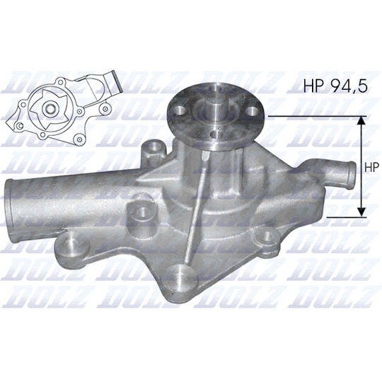 J203 - Water pump 