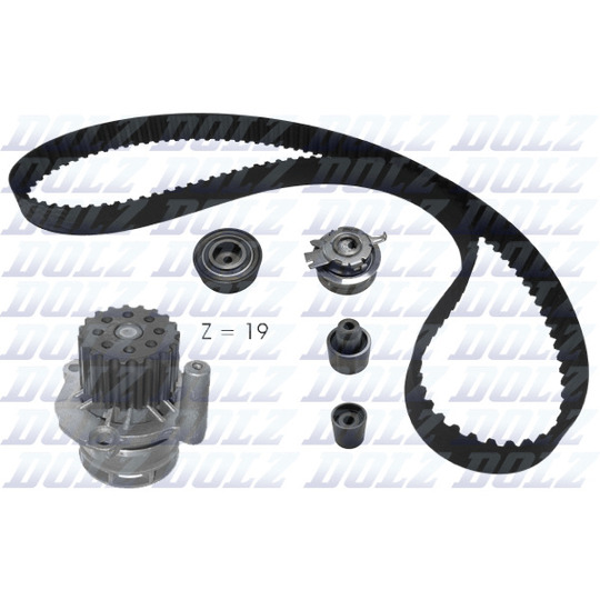 KD156 - Water Pump & Timing Belt Set 