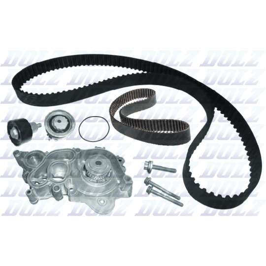 KD150 - Water Pump & Timing Belt Set 