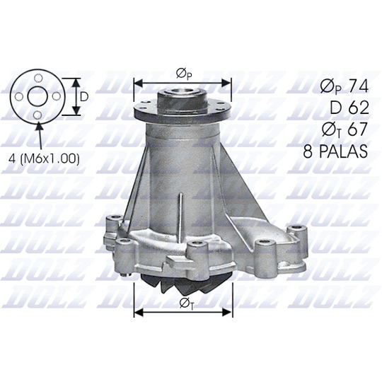 M376 - Water pump 