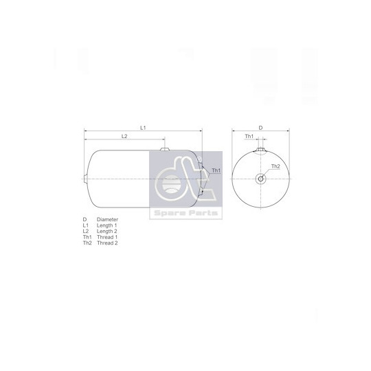 2.44346 - Air Tank, compressed-air system 