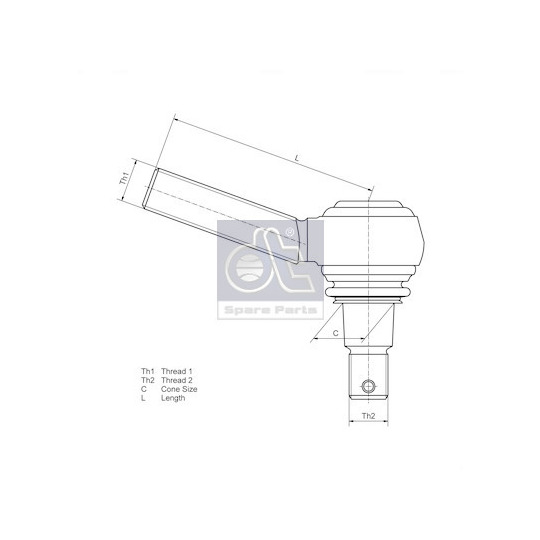 2.53155 - Tie rod end 