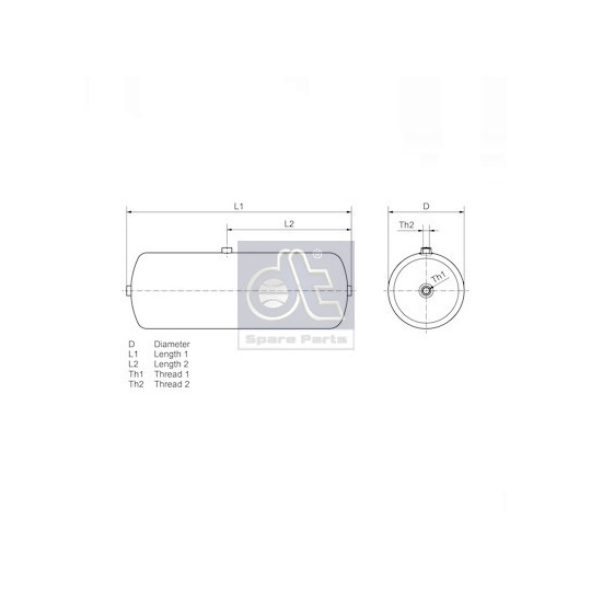 3.70106 - Air Tank, compressed-air system 