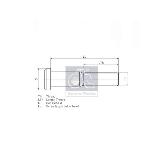 4.40087SP - Wheel Stud 