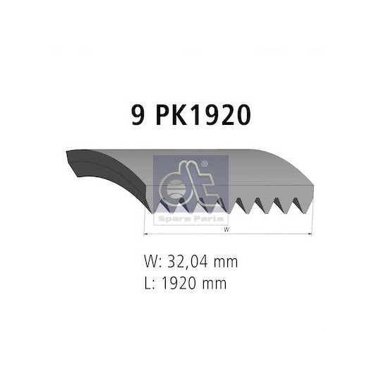 4.80682 - V-Ribbed Belt 
