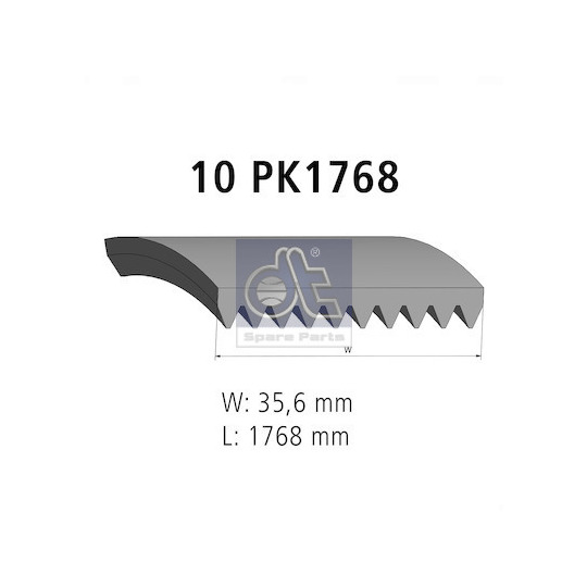 4.80726 - V-Ribbed Belt 