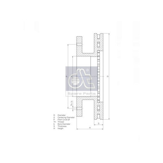 6.61043 - Brake Disc 