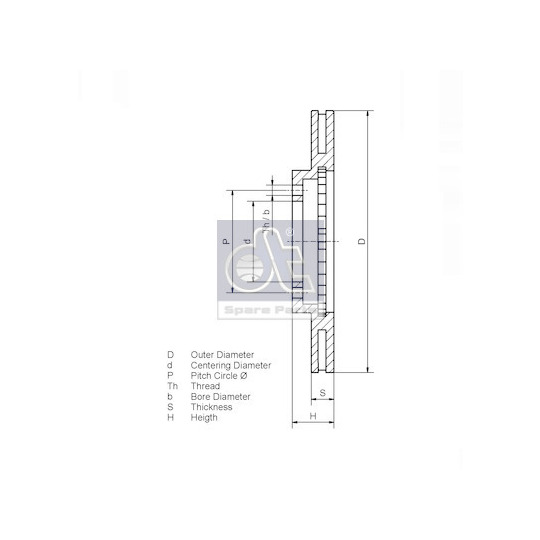 6.61009 - Brake Disc 