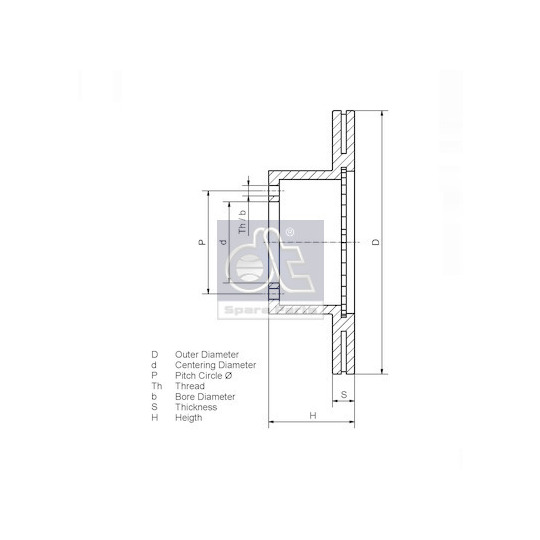 7.36126 - Brake Disc 