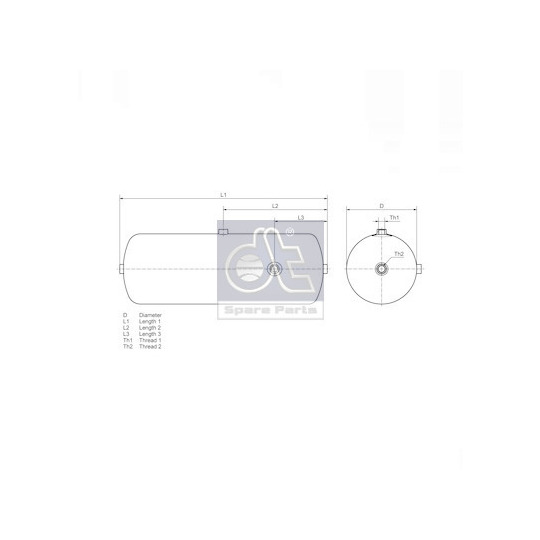 5.70050 - Air Tank, compressed-air system 