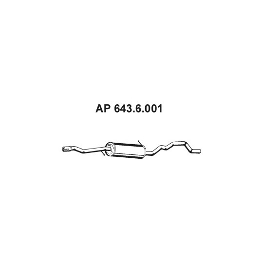 643.6.001 - Exhaust system silencer 