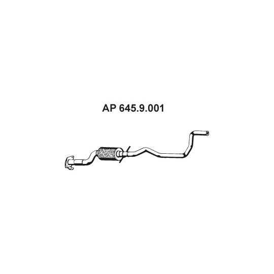 645.9.001 - Exhaust pipe 