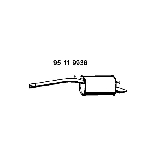 95 11 9936 - End Silencer 