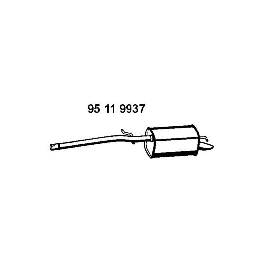 95 11 9937 - End Silencer 