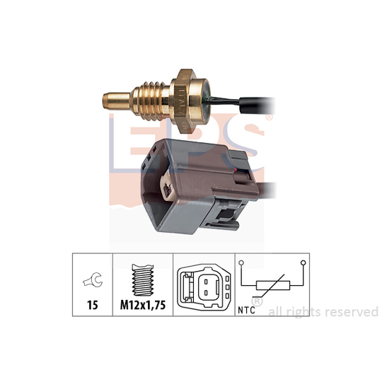 1.830.295 - Sensor, coolant temperature 