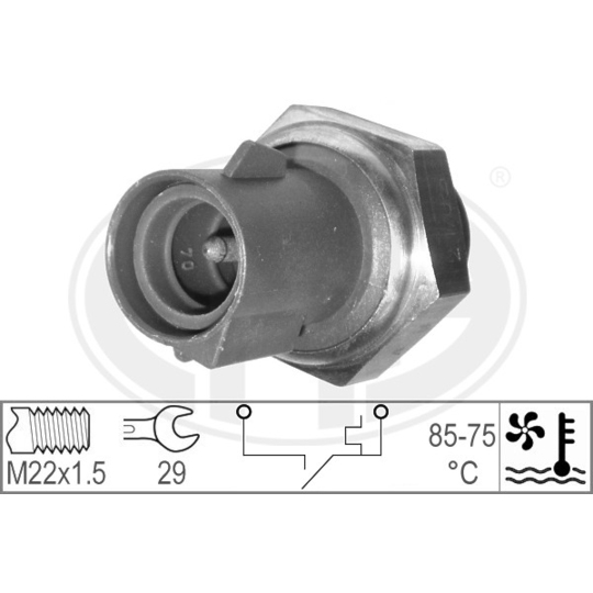 330183 - Temperature Switch, radiator fan 