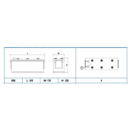 EG1406 - Starter Battery 