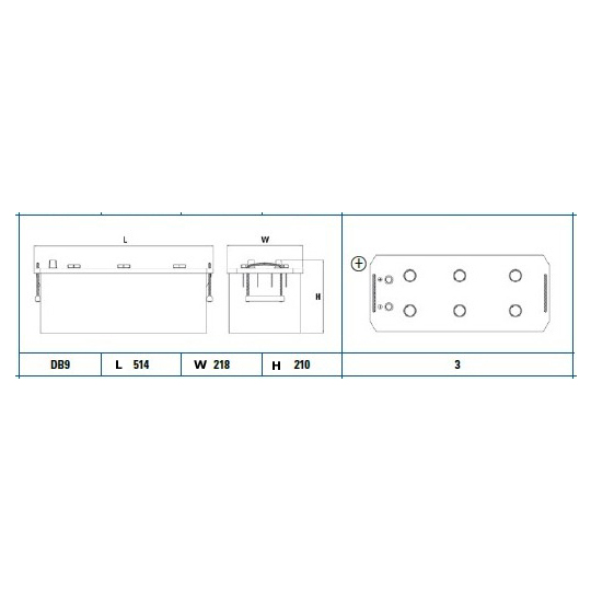 EG1353 - Starter Battery 