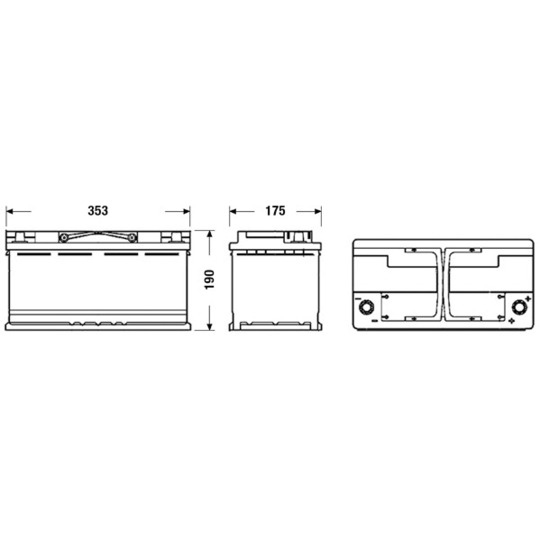 EL1000 - Starter Battery 